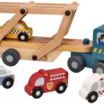 Přepravní transportér se 4 autíčky Adam Toys