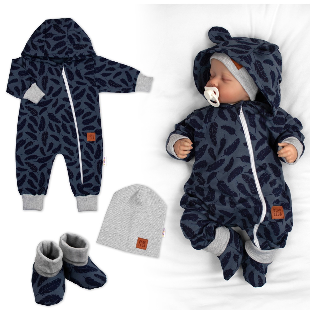 Rostoucí teplákový overal pro miminko